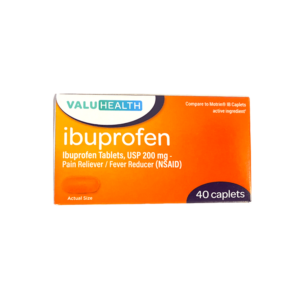 Ibuprofeno tabletas de 200mg (40 capsulas)