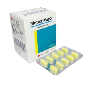 Metronidazol-Blister de 10 tabletas x 500mg