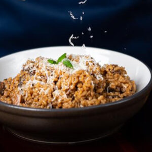 Risotto con funghi porcini