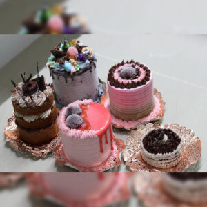 Selección de minicakes de la Finca