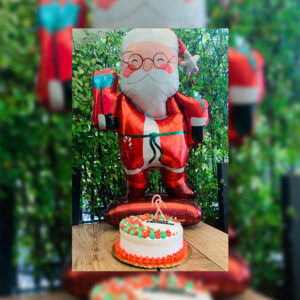 Cake navidad - inflable 1 metro s/d