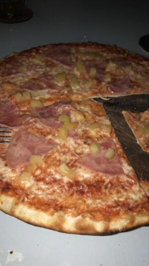 Pizza hawaiana